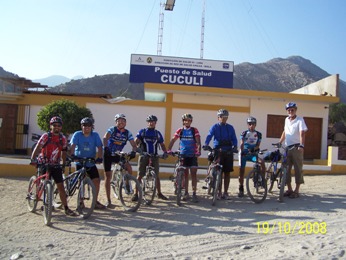 Chilca valley bike tour